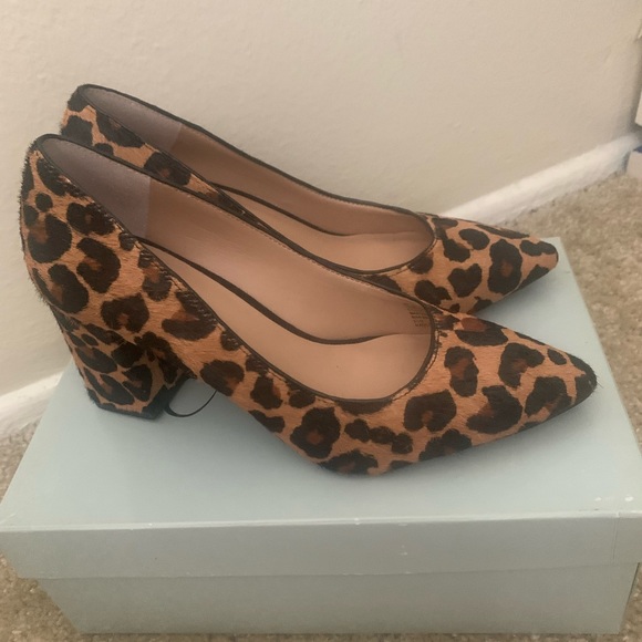 Cute Leopard Print Heels 